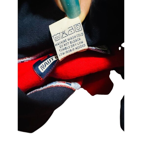 W65 Nautical Outfitters Red & Blue Fleece-Lined Men’s Jacket L 50” Chest - Picture 14 of 14